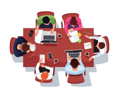 No meeting written on a post it