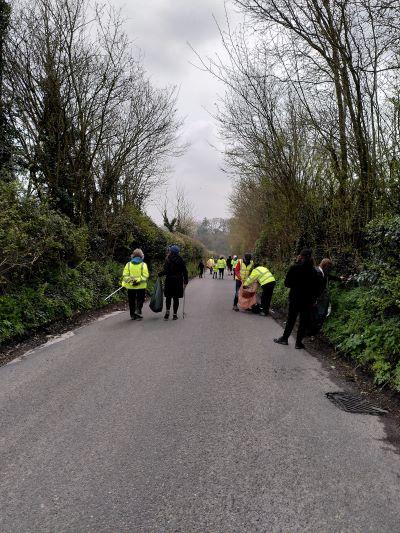 Picture of litter picking