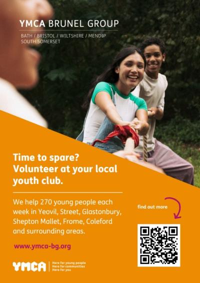 Poster for Youthc Club volunteer role
