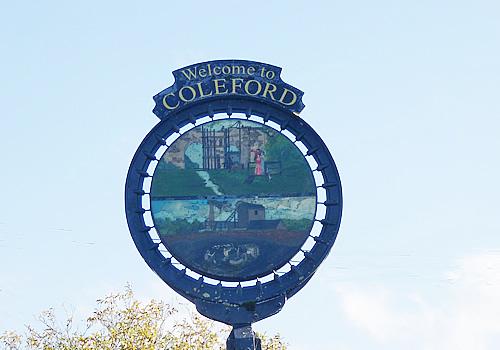 Photo Gallery Image - Welcome to Coleford Sign